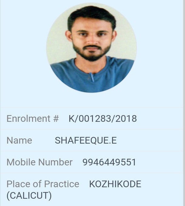 Adv shafeeque eledath
